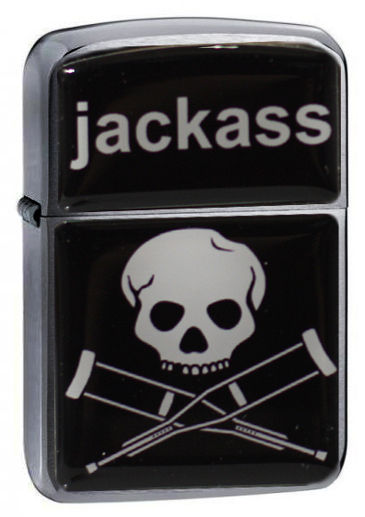 Зажигалка RockMerch Jackass - фото 1 - rockbunker.ru