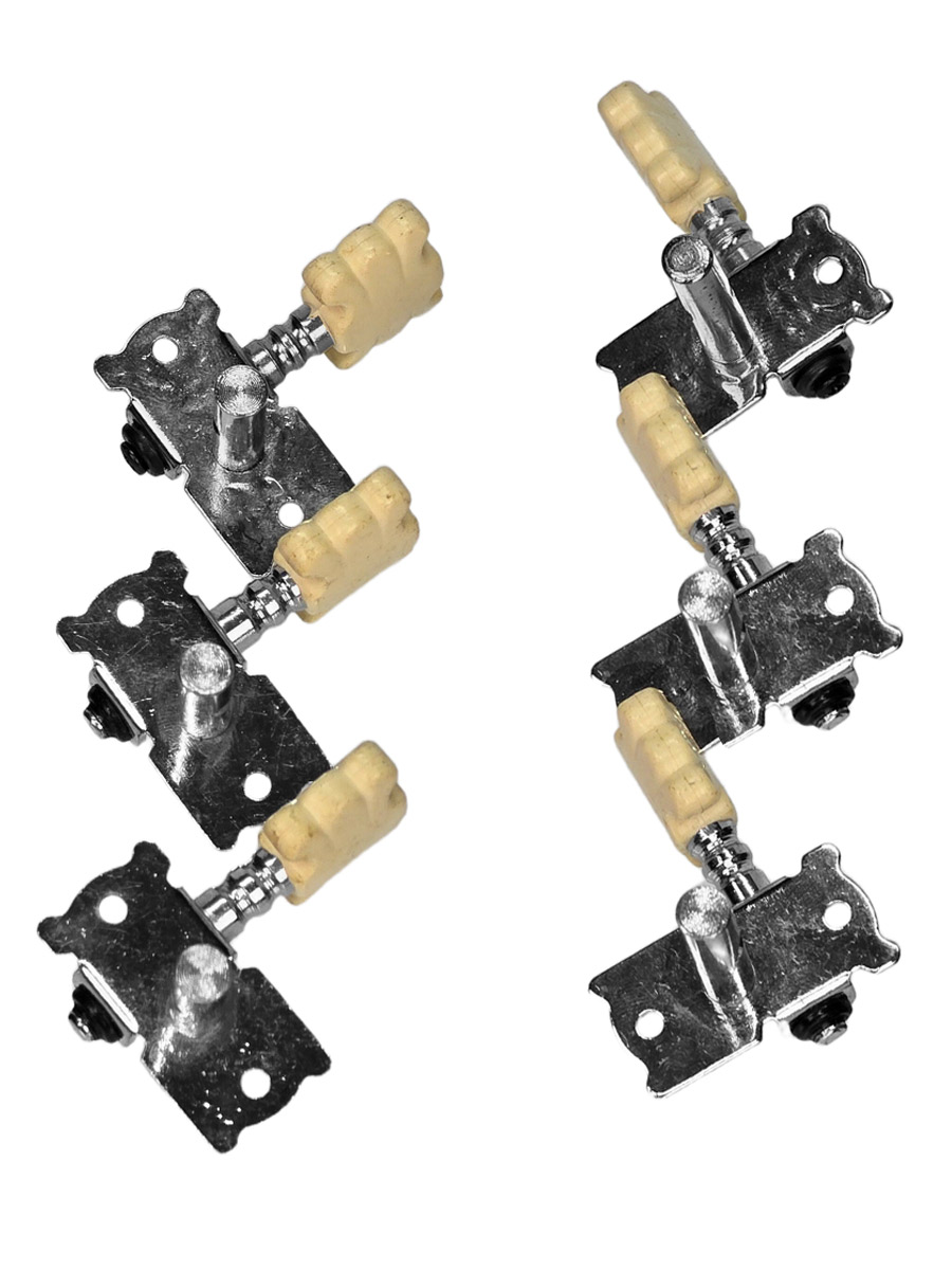 Колки для акустической гитары с пластиковыми ручками - фото 1 - rockbunker.ru