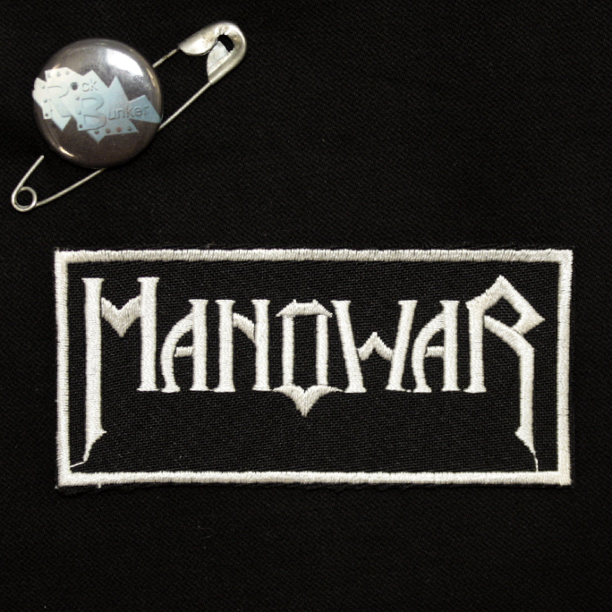 Нашивка Manowar - фото 1 - rockbunker.ru