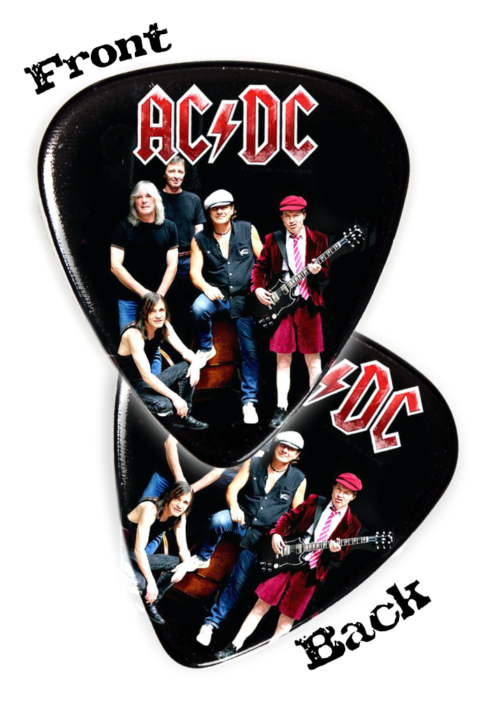Медиатор AC DC - фото 1 - rockbunker.ru
