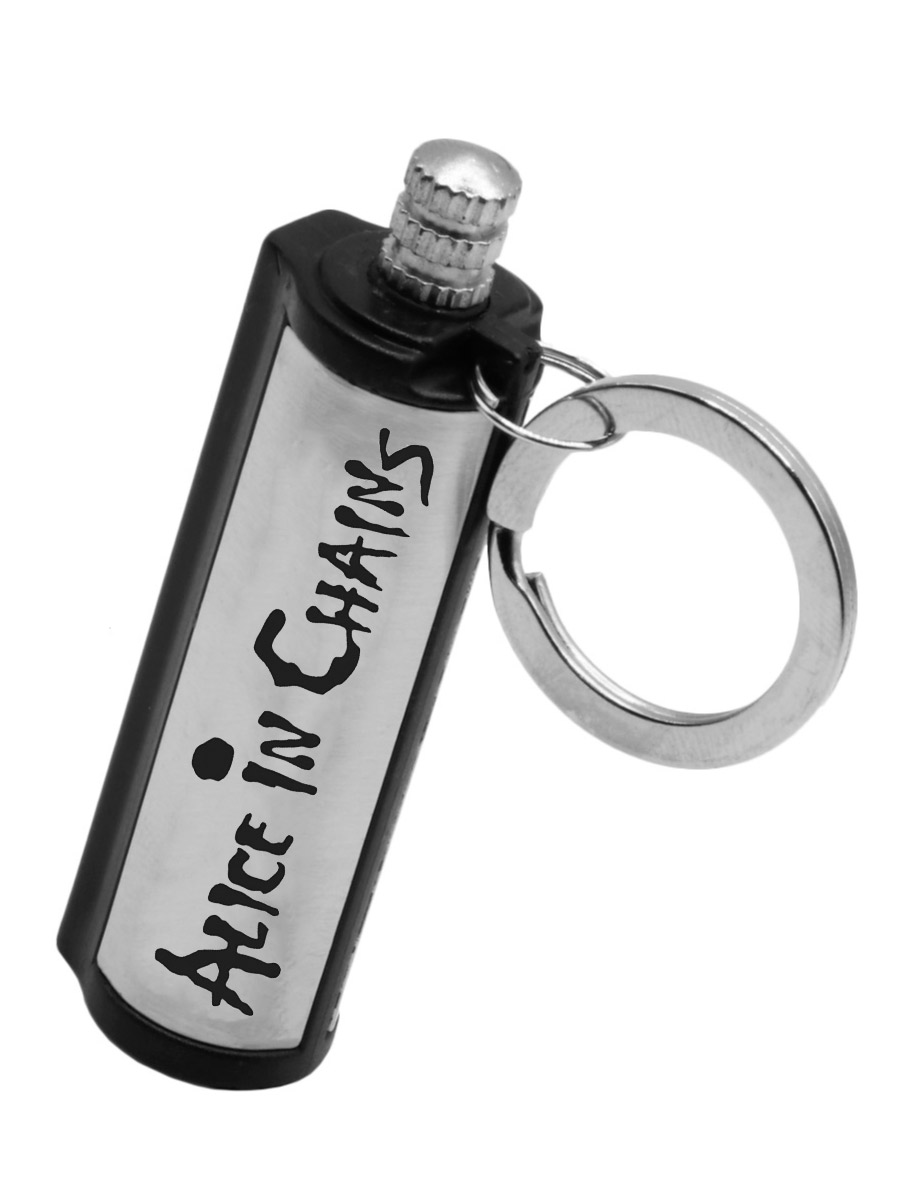 Зажигалка Вечная Спичка Alice in Chains гравировка - фото 1 - rockbunker.ru