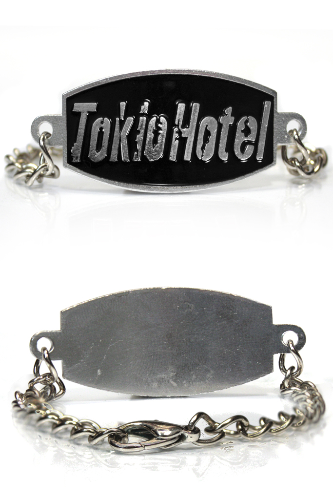 Браслет Tokio Hotel зеленый - фото 1 - rockbunker.ru