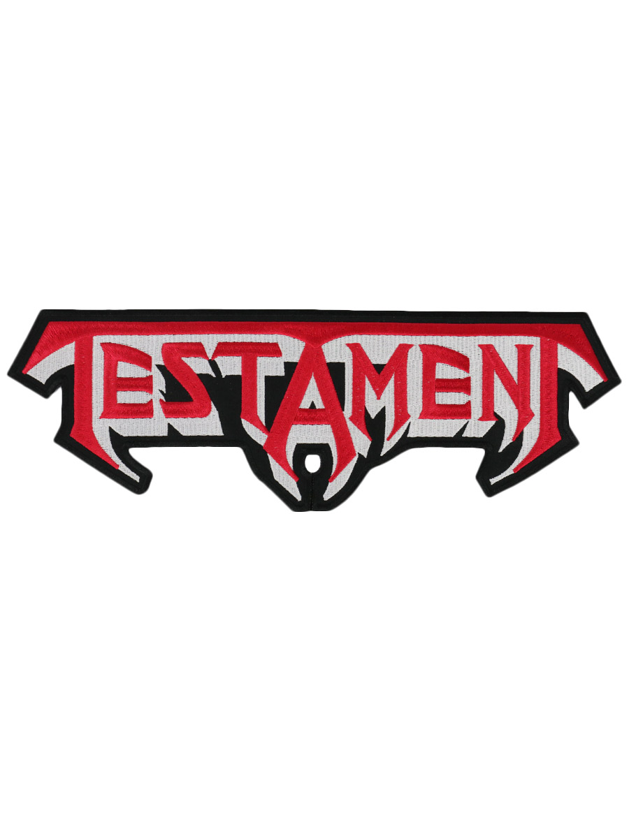 Термонашивка на спину Testament - фото 1 - rockbunker.ru