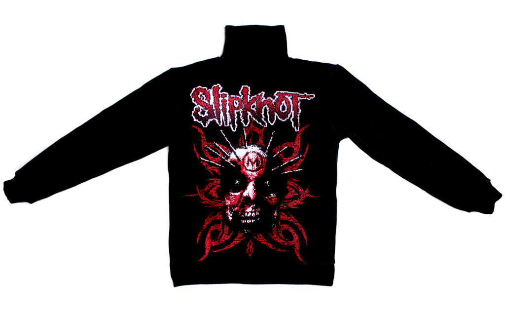Свитер вязаный Slipknot - фото 3 - rockbunker.ru