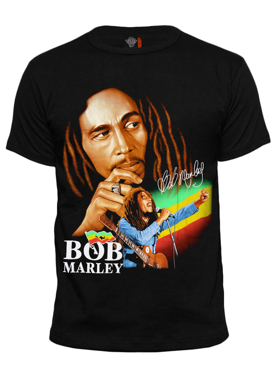 Футболка Bob Marley - фото 1 - rockbunker.ru