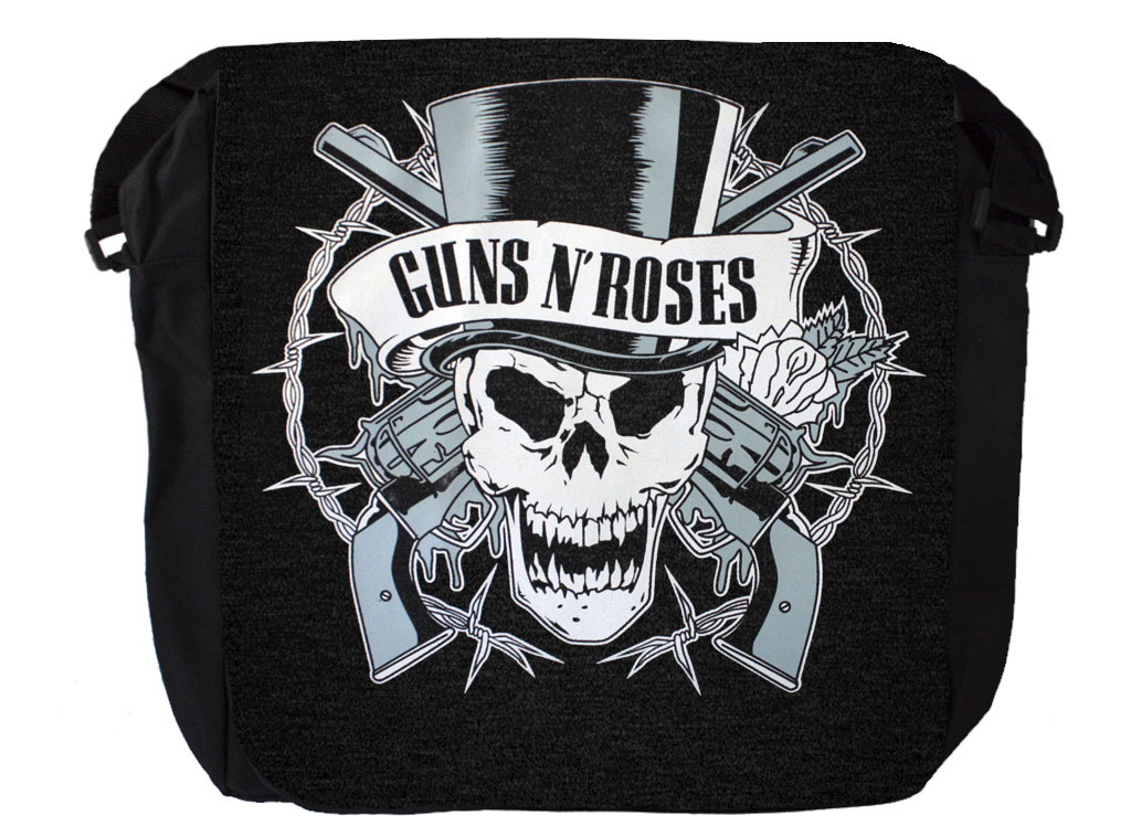 Сумка почтальонка Guns N Roses - фото 1 - rockbunker.ru