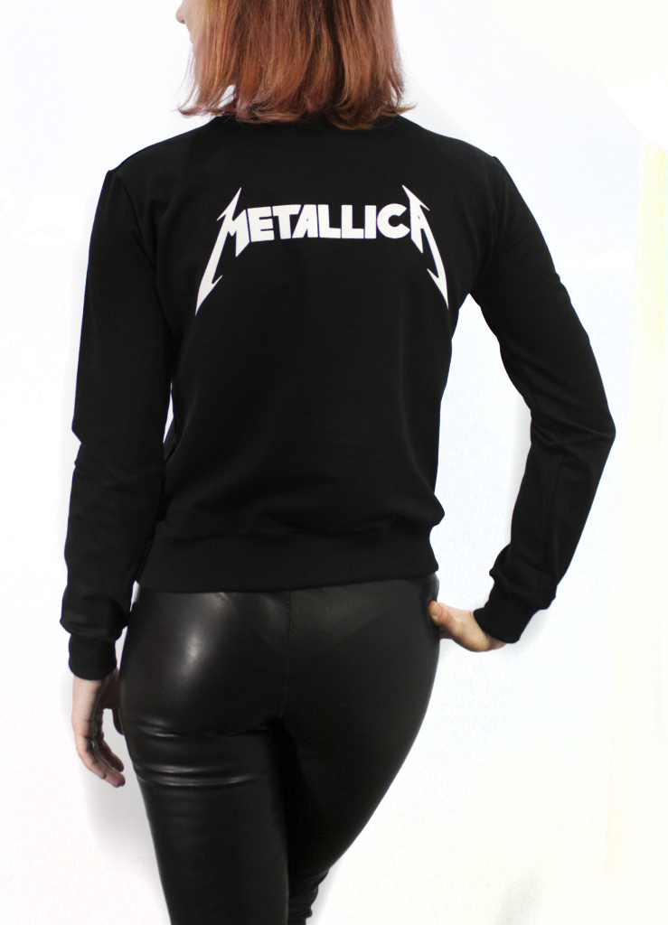 Свитшот RockMerch Metallica Master of Puppets черный - фото 2 - rockbunker.ru