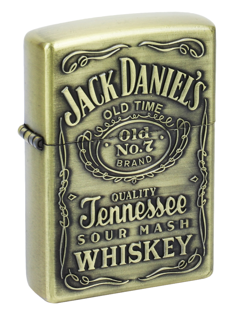 Зажигалка бензиновая Jack Daniels - фото 1 - rockbunker.ru
