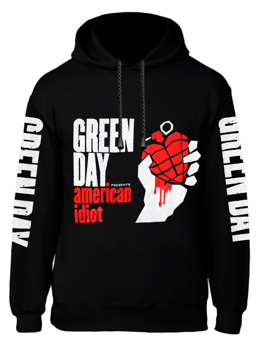 Балахон RockMerch Green Day - фото 1 - rockbunker.ru