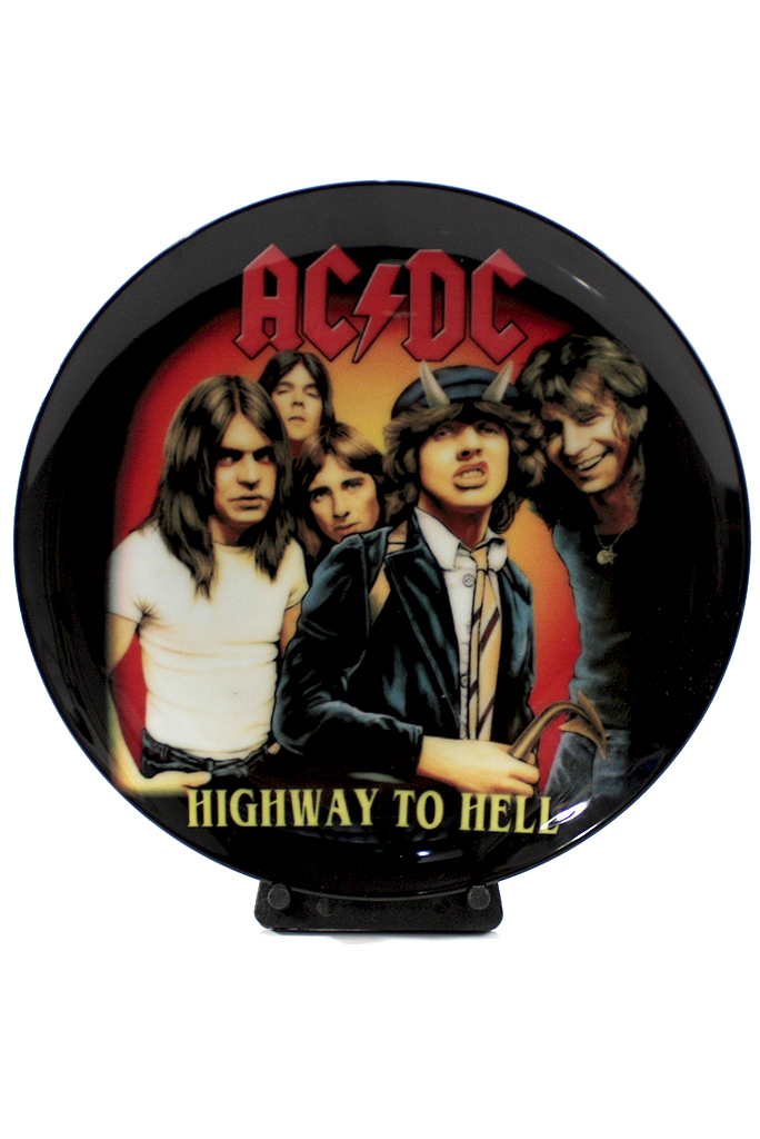 Тарелка AC DC Highway to Hell - фото 1 - rockbunker.ru