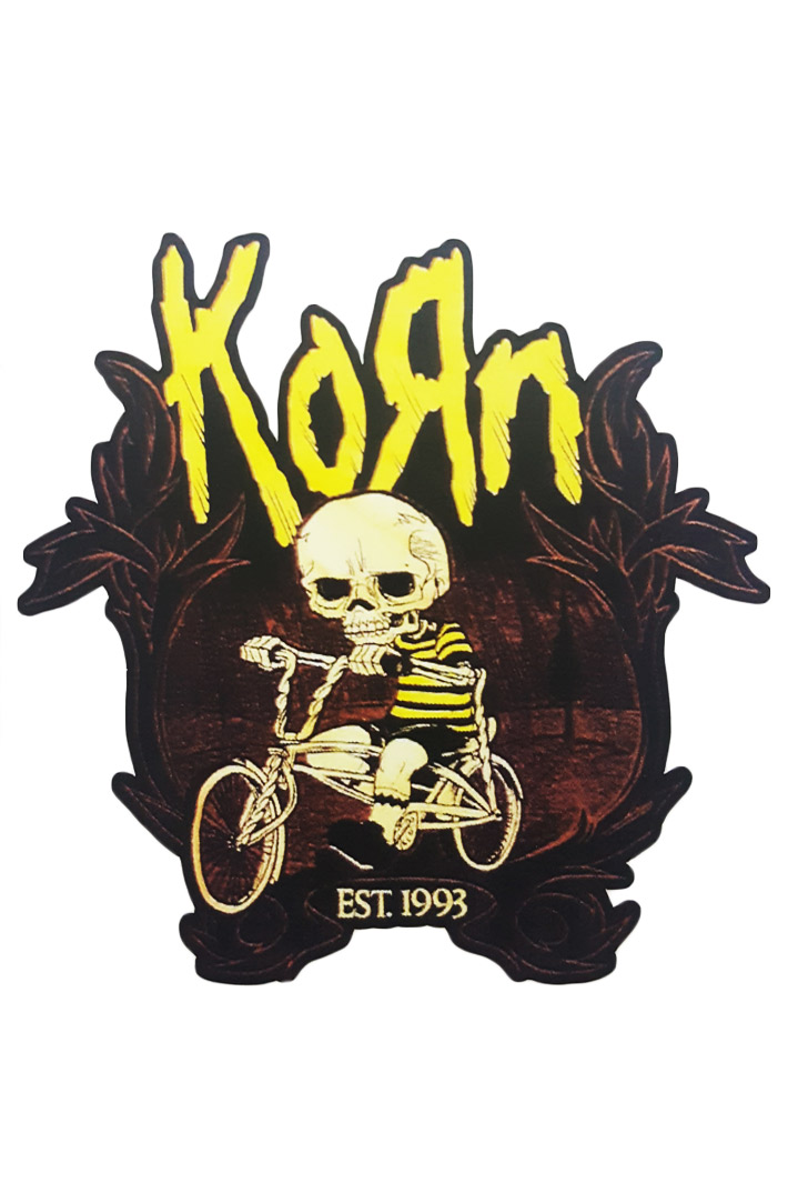 Наклейка-стикер Korn - фото 1 - rockbunker.ru