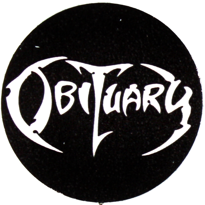 Кожаная нашивка Obituary - фото 1 - rockbunker.ru