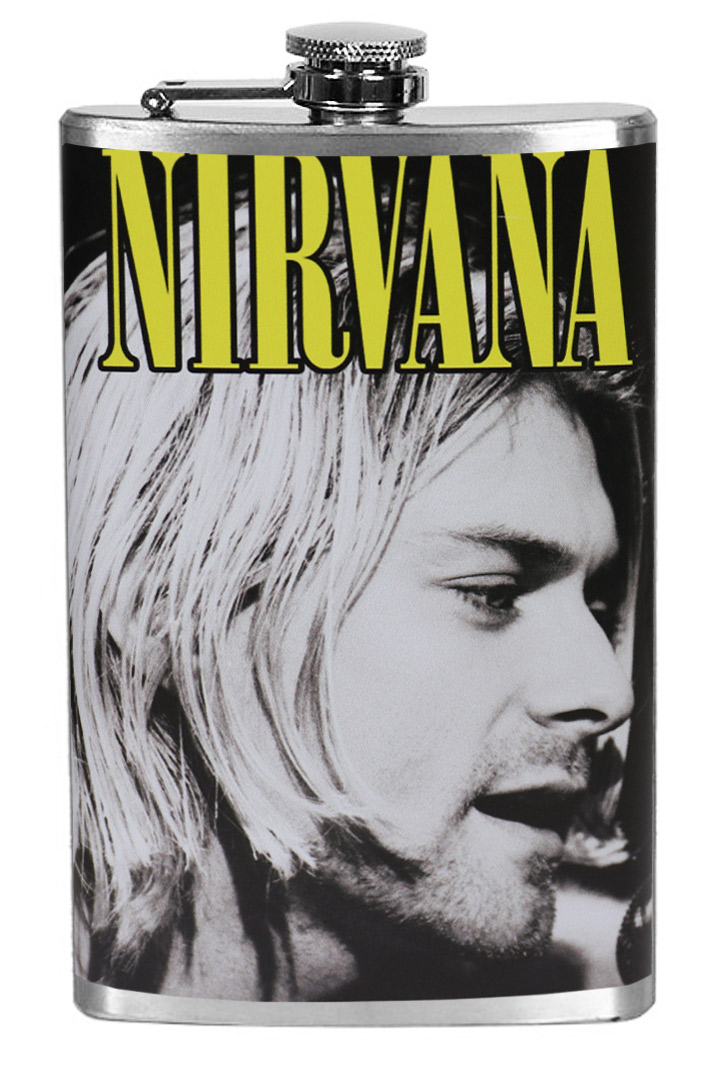 Фляга RockMerch Nirvana - фото 1 - rockbunker.ru