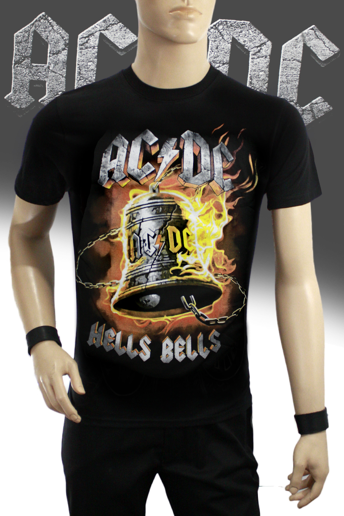 Футболка AC DC Hells Bells - фото 1 - rockbunker.ru