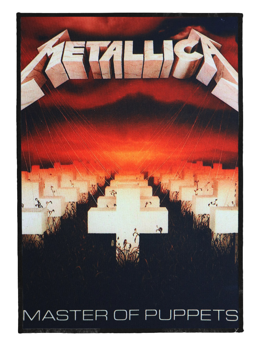 Нашивка на спину RockMerch Metallica - фото 1 - rockbunker.ru