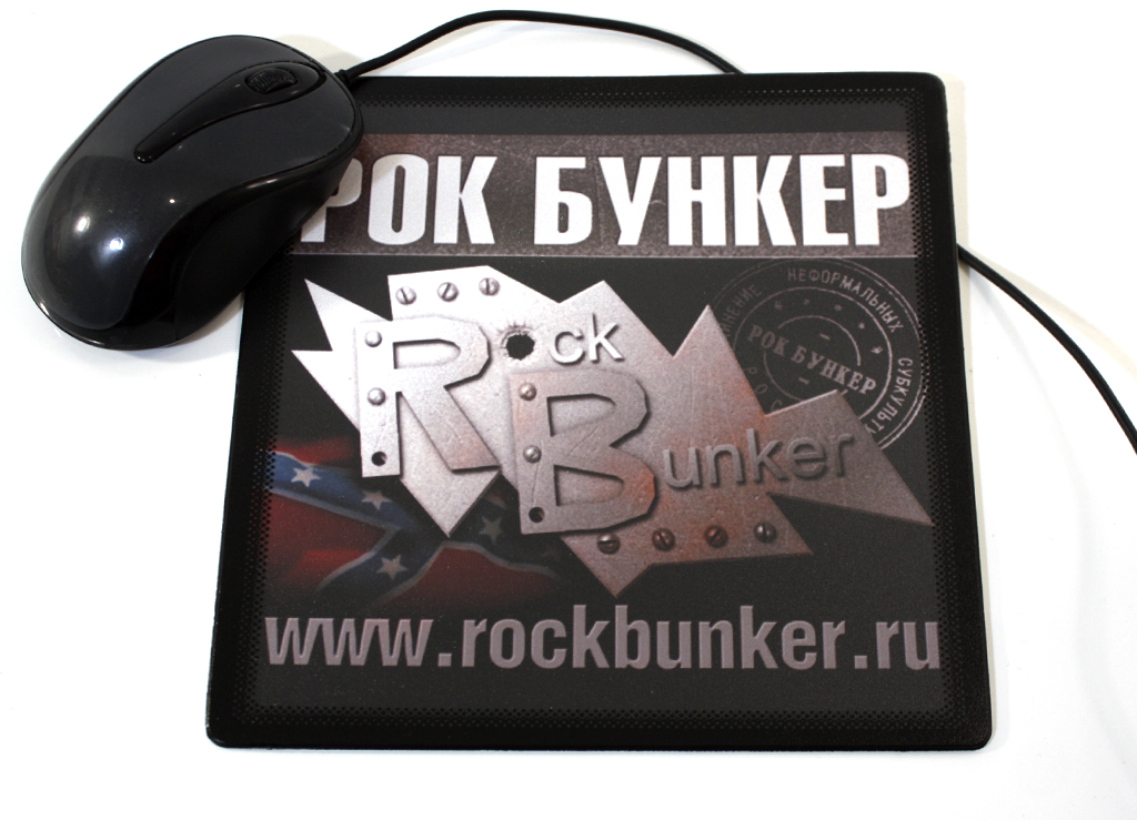 Коврик для мыши RockMerch RockBunker - фото 2 - rockbunker.ru