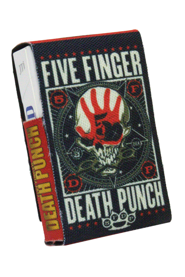 Чехол для сигарет RockMerch Five Finger Death Punch - фото 2 - rockbunker.ru
