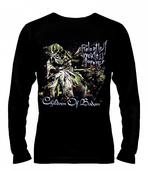 Футболка с длинным рукавом Children of Bodom Relentless Reckless Forever - фото 1 - rockbunker.ru