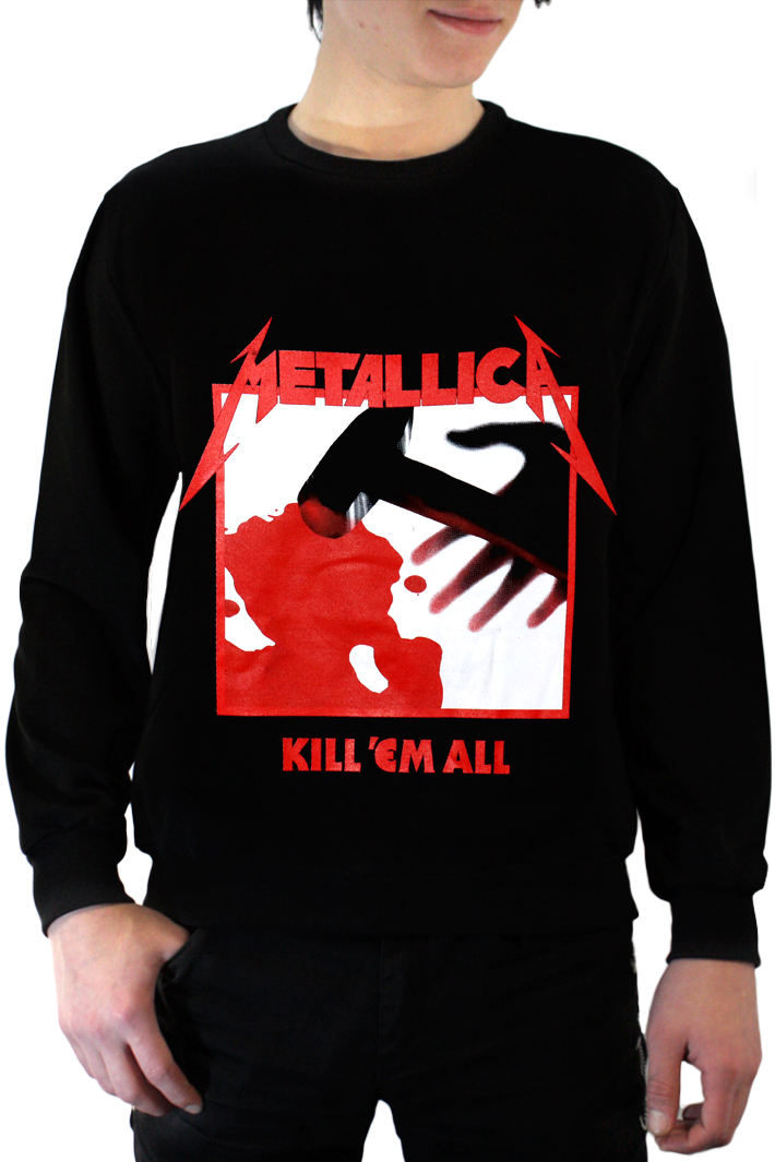 Свитшот RockMerch Metallica Kill Em All - фото 1 - rockbunker.ru