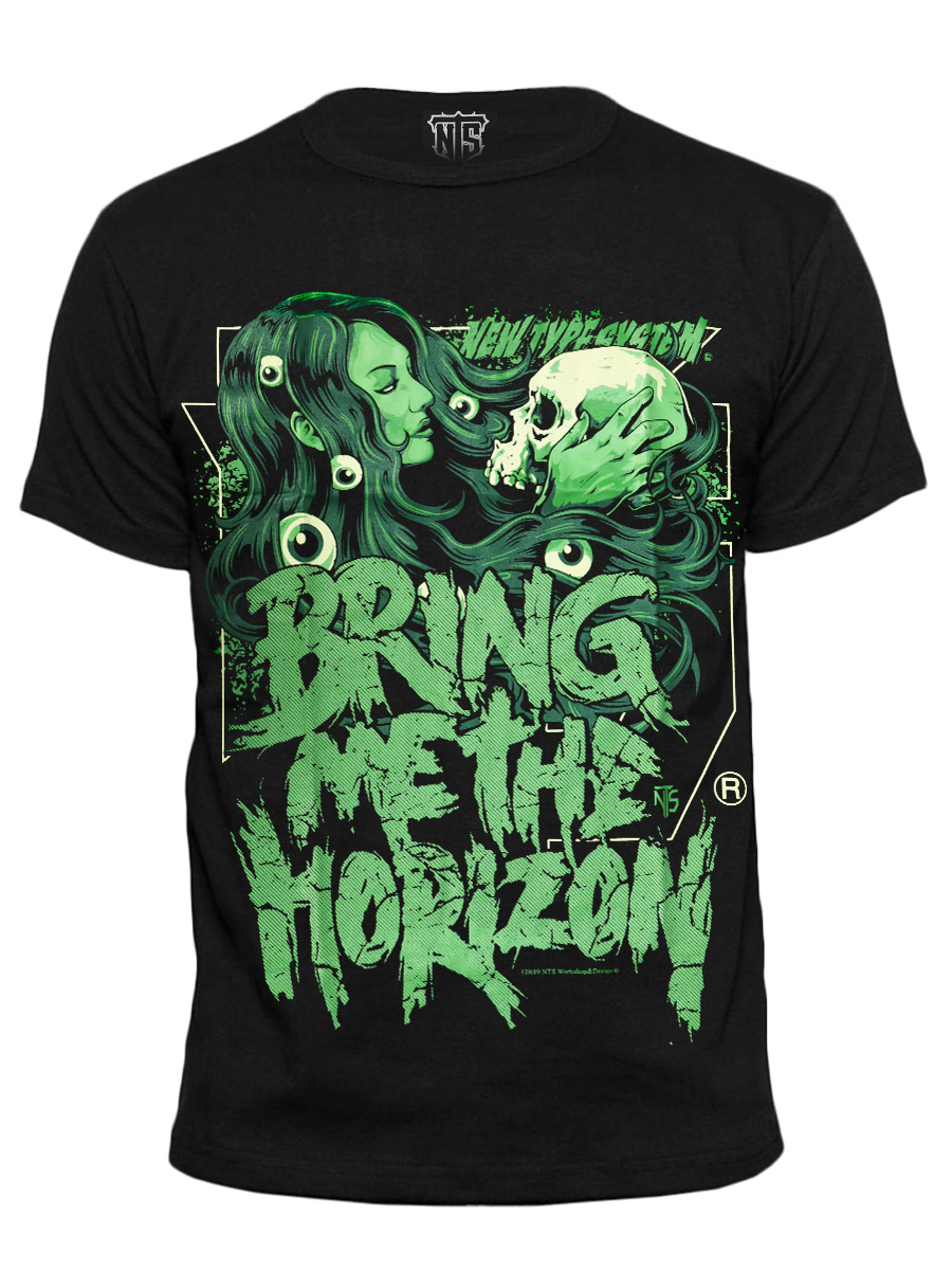 Футболка New Type System Bring Me The Horizon - фото 1 - rockbunker.ru