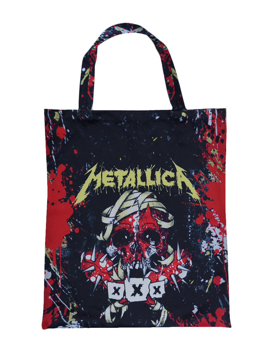 Сумка-шоппер 3D Metallica - фото 2 - rockbunker.ru