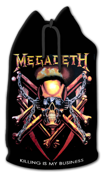 Торба Megadeth Killing is my business текстильная - фото 1 - rockbunker.ru