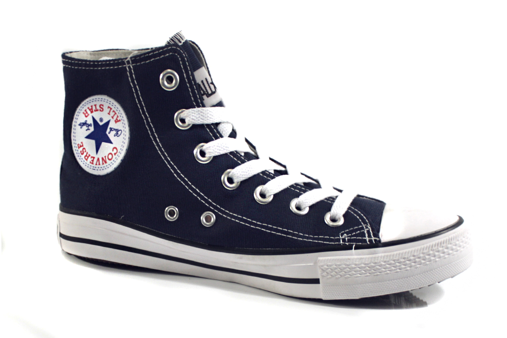 Кеды Converse All Star Classic Blue 7 блоков синие - фото 1 - rockbunker.ru