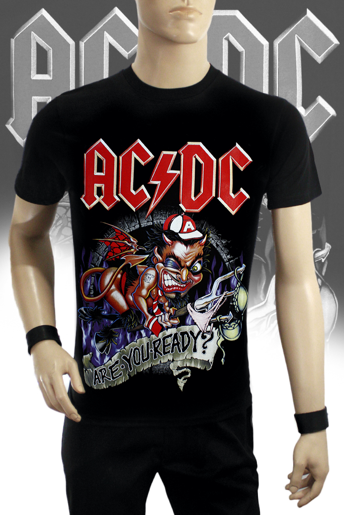 Футболка Metal Heaven AC DC Are You Ready - фото 1 - rockbunker.ru