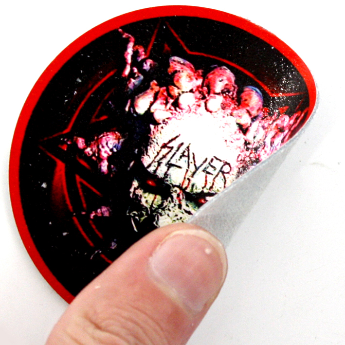 Кожаная нашивка Slayer - фото 2 - rockbunker.ru