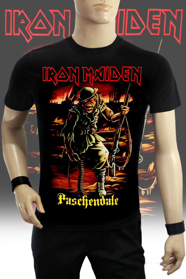 Футболка Hot Rock Iron Maiden - фото 1 - rockbunker.ru