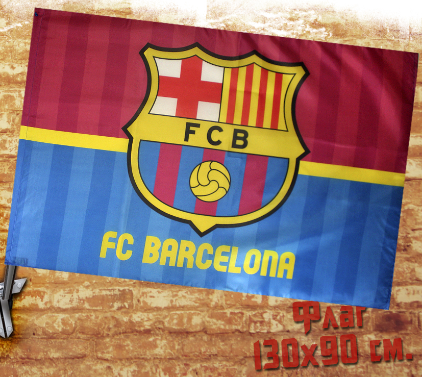 Флаг Barcelona - фото 1 - rockbunker.ru