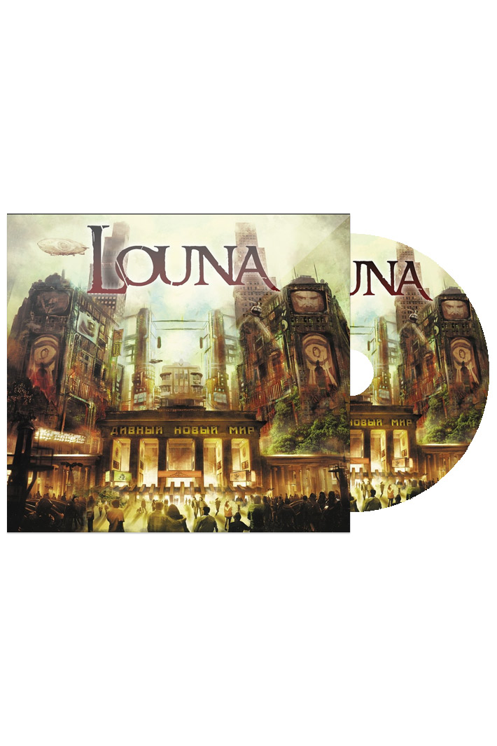 CD Диск Louna Дивный Новый Мир - фото 1 - rockbunker.ru