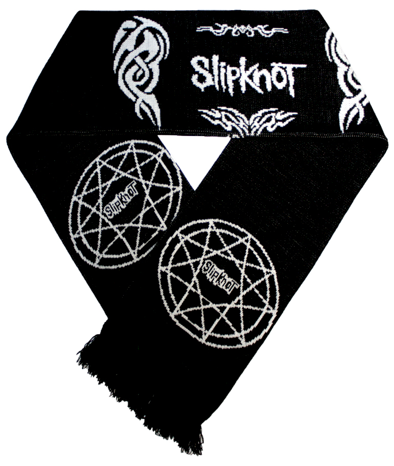 Шарф зимний Slipknot - фото 1 - rockbunker.ru