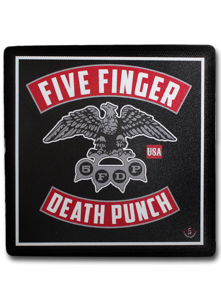 Коврик для мыши RockMerch Five Finger Death Punch - фото 1 - rockbunker.ru