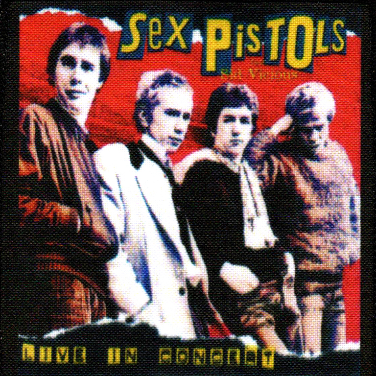 Нашивка Sex Pistols - фото 1 - rockbunker.ru