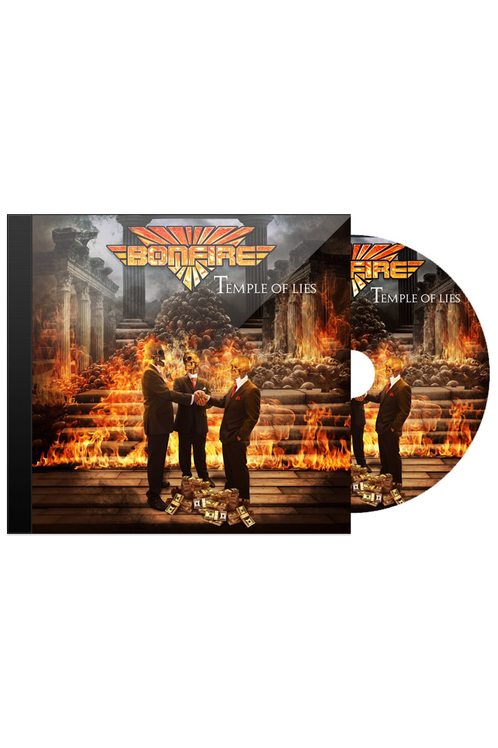 CD Диск Bonfire Temple Of Lies - фото 1 - rockbunker.ru