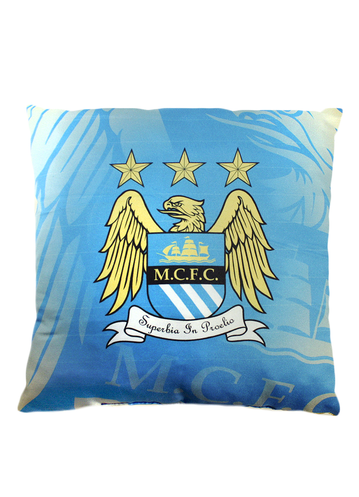 Подушка FC Manchester City - фото 1 - rockbunker.ru