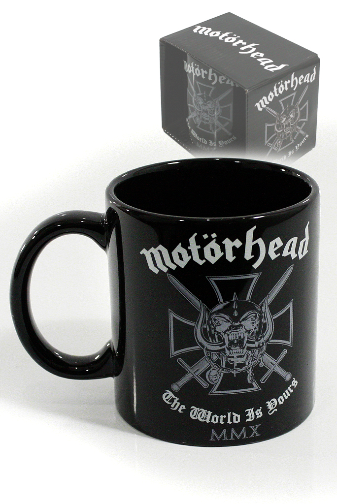 Кружка Motorhead The World Is Ours - фото 1 - rockbunker.ru