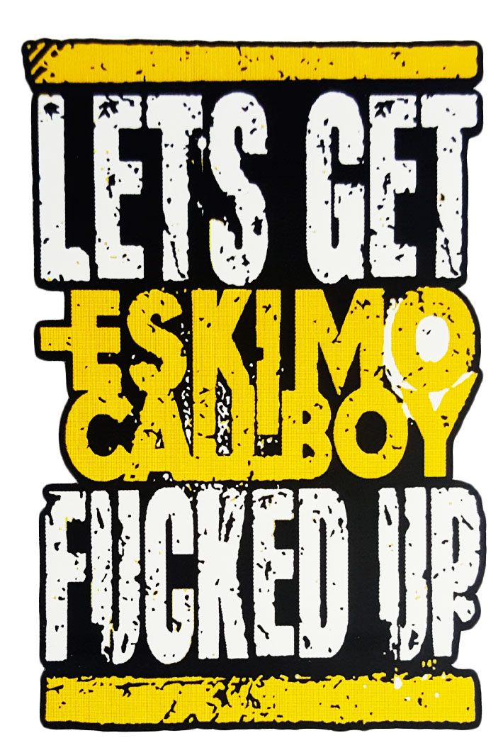 Наклейка-стикер Eskimo Calboy - фото 1 - rockbunker.ru