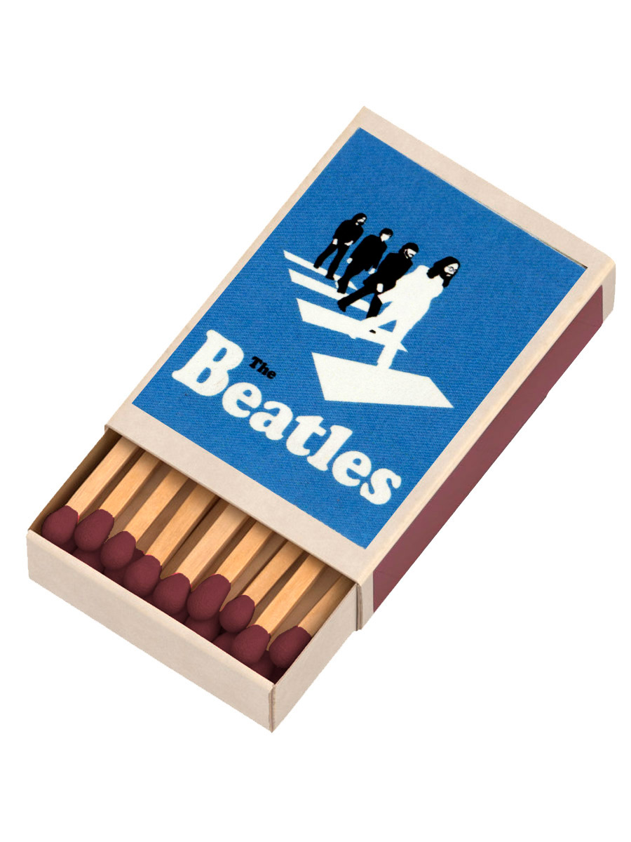 Спички с магнитом Beatles - фото 1 - rockbunker.ru