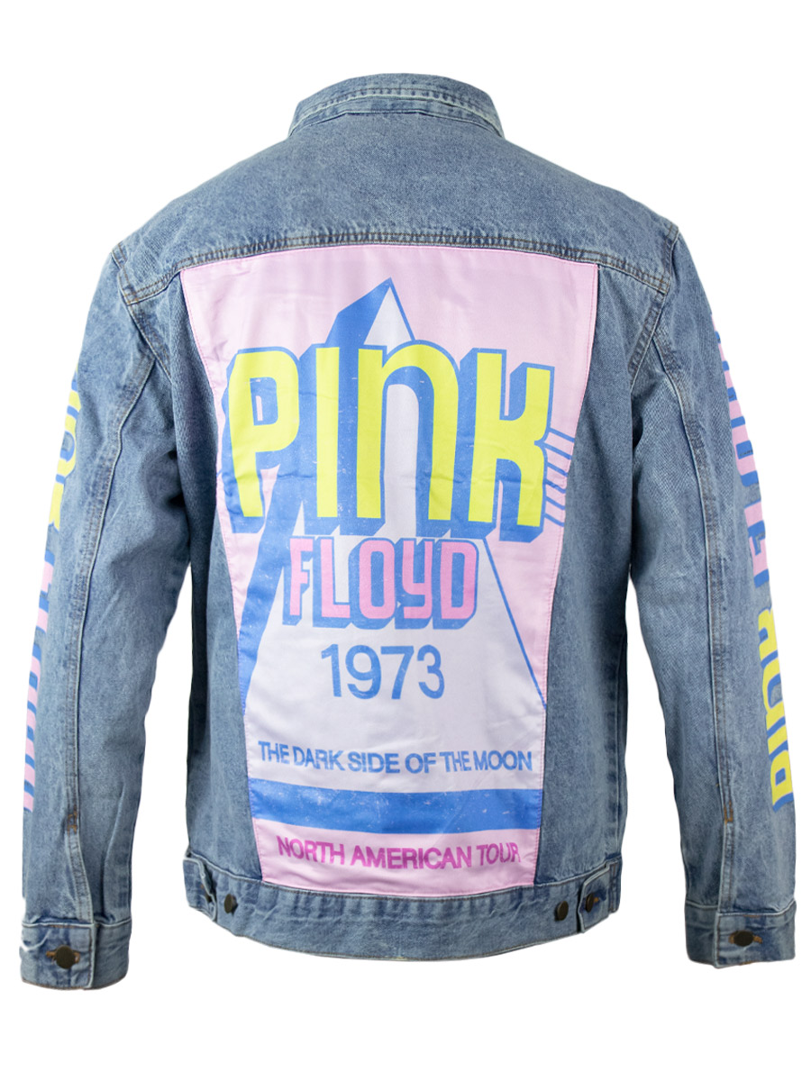 Куртка джинсовая Pink Floyd - фото 2 - rockbunker.ru