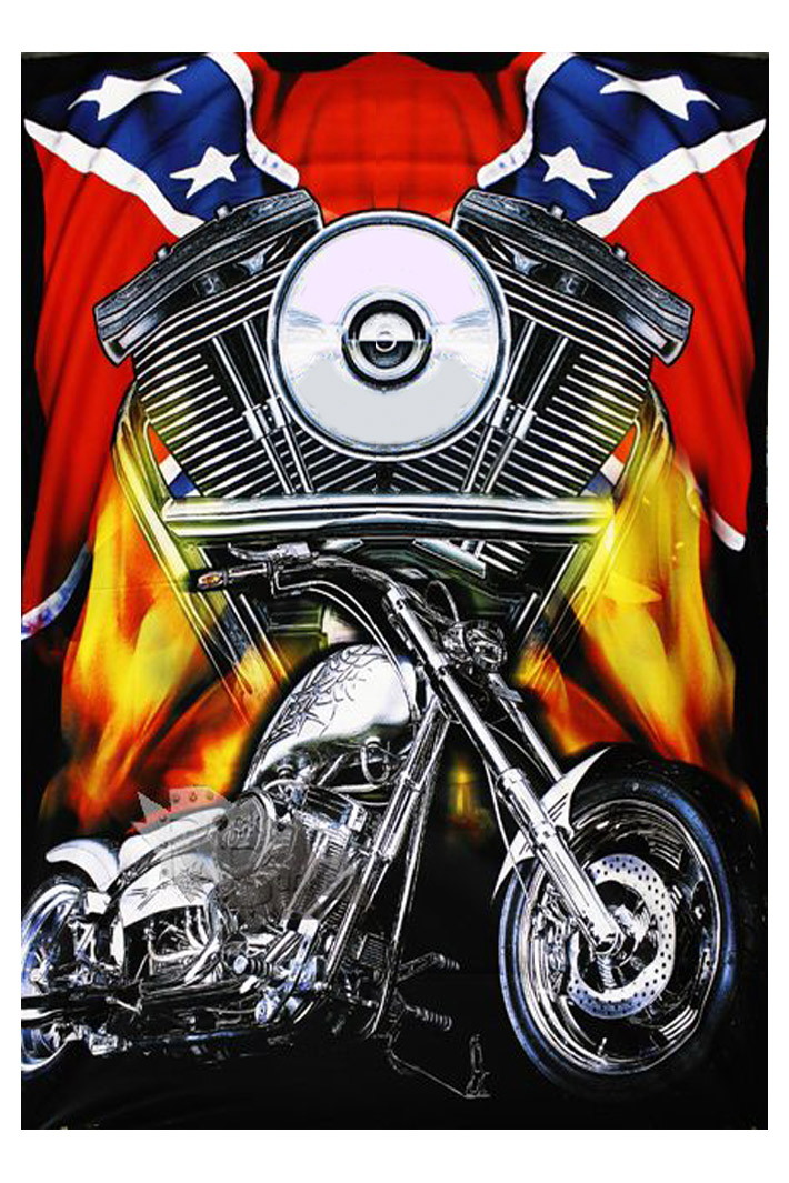 Покрывало Harley-Davidson - фото 1 - rockbunker.ru