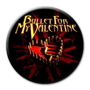 Магнит RockMerch Bullet for my Valentine - фото 1 - rockbunker.ru