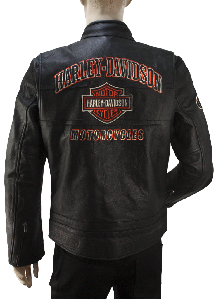 Куртка кожаная Harley-Davidson - фото 2 - rockbunker.ru