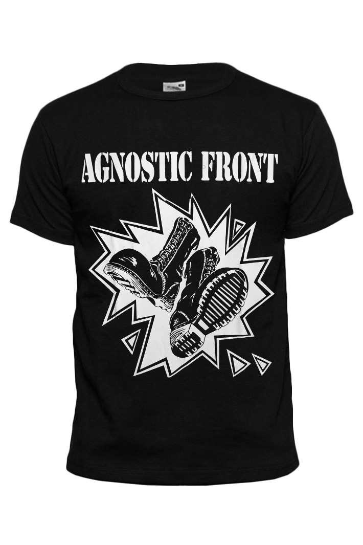 Футболка Agnostic Front - фото 1 - rockbunker.ru