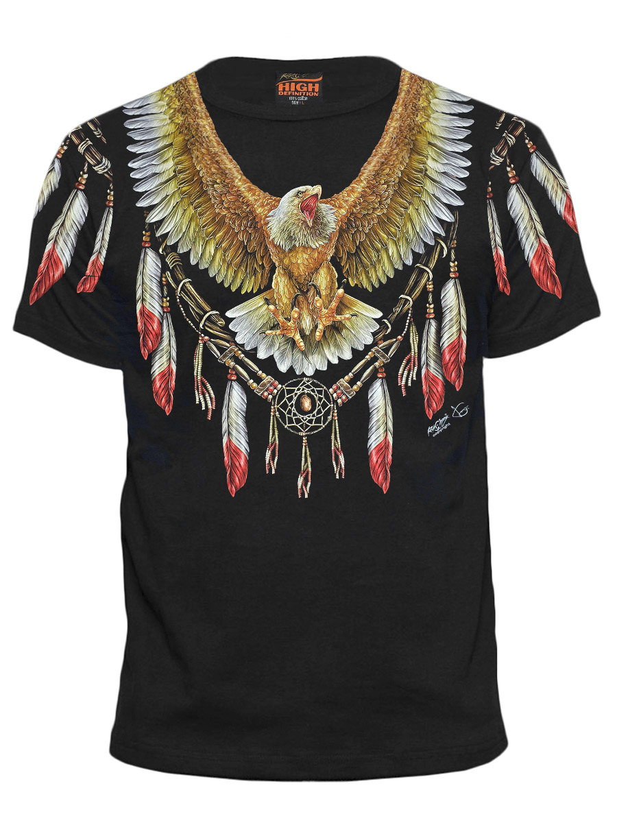 Футболка Rock Chang Ловец снов Орел - фото 1 - rockbunker.ru