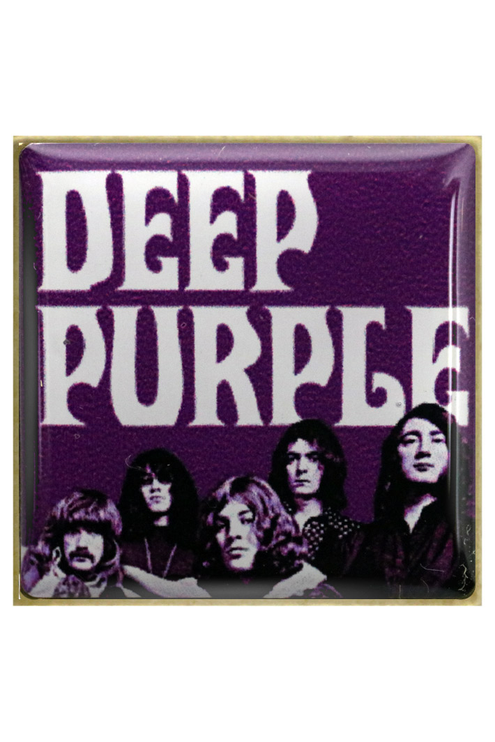 Значок RockMerch Deep Purple - фото 1 - rockbunker.ru