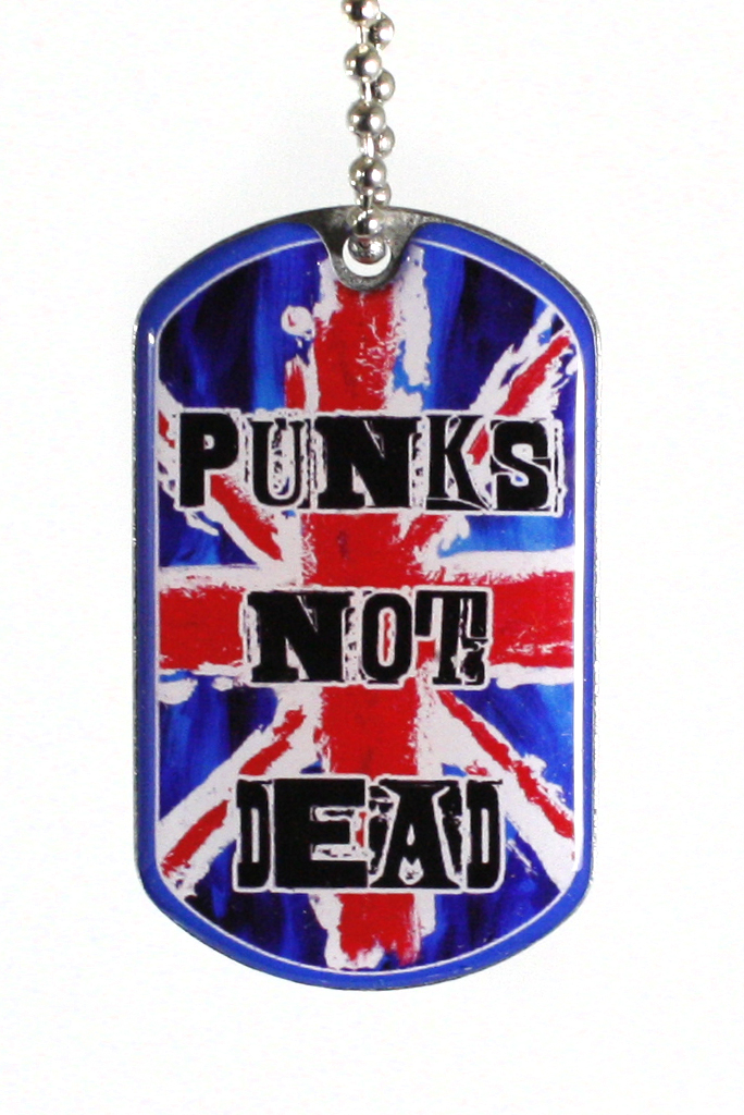 Жетон RockMerch Punks not Dead - фото 1 - rockbunker.ru