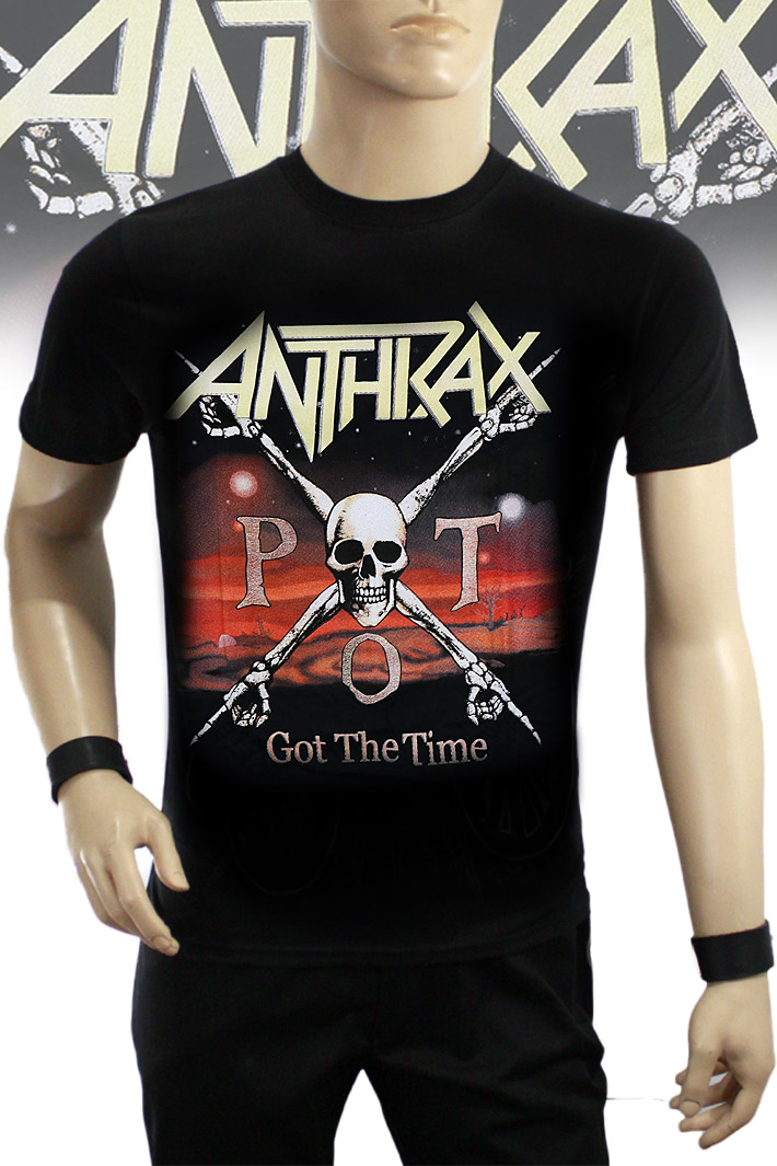 Футболка Anthrax - фото 1 - rockbunker.ru