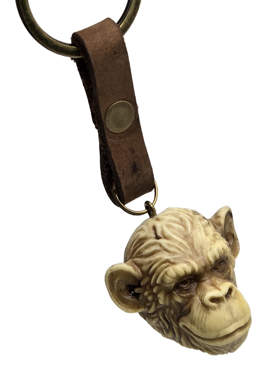 Брелок Обезьяна - фото 1 - rockbunker.ru